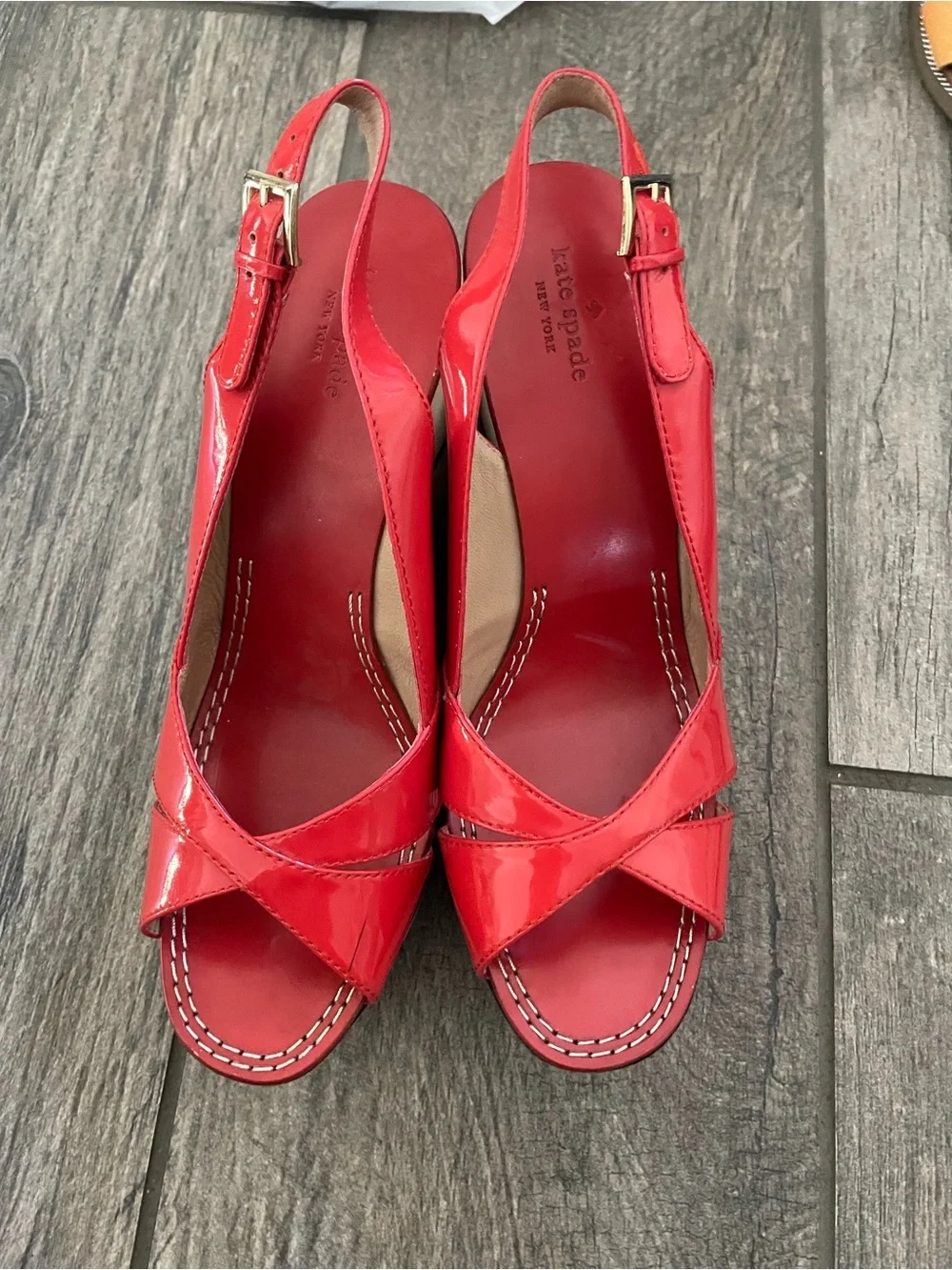 kate spade bold red